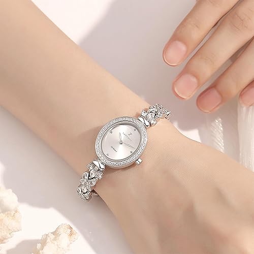 LANZOOM Retro Women's Quartz Watch - Stainless Steel case,Gold Filled, Ideal Gift for Holidays and Special Occasions.