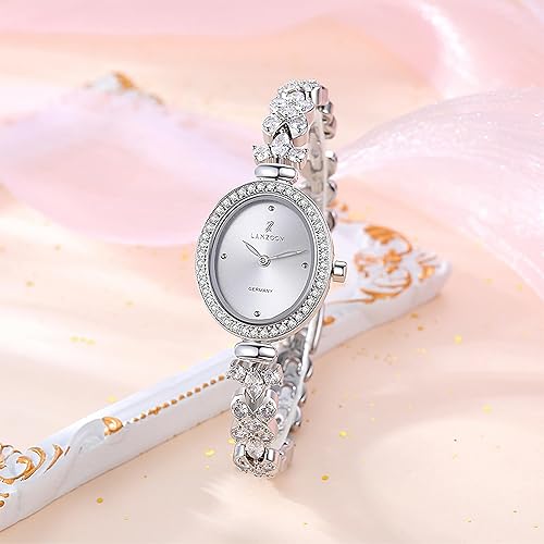 LANZOOM Retro Women's Quartz Watch - Stainless Steel case,Gold Filled, Ideal Gift for Holidays and Special Occasions.