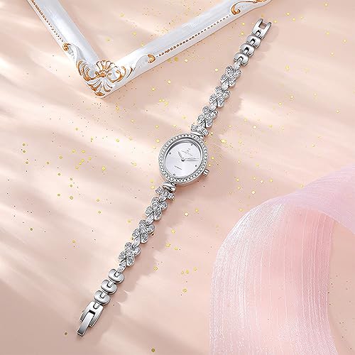 LANZOOM Retro Women's Quartz Watch - Stainless Steel case,Gold Filled, Ideal Gift for Holidays and Special Occasions.